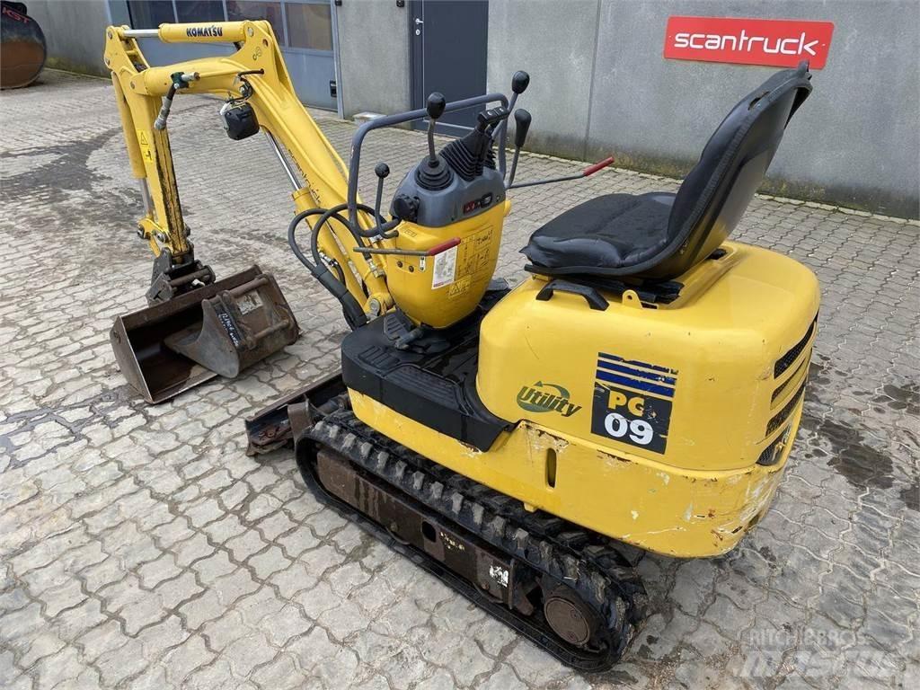 Komatsu PC09-1 Koparki kołowe