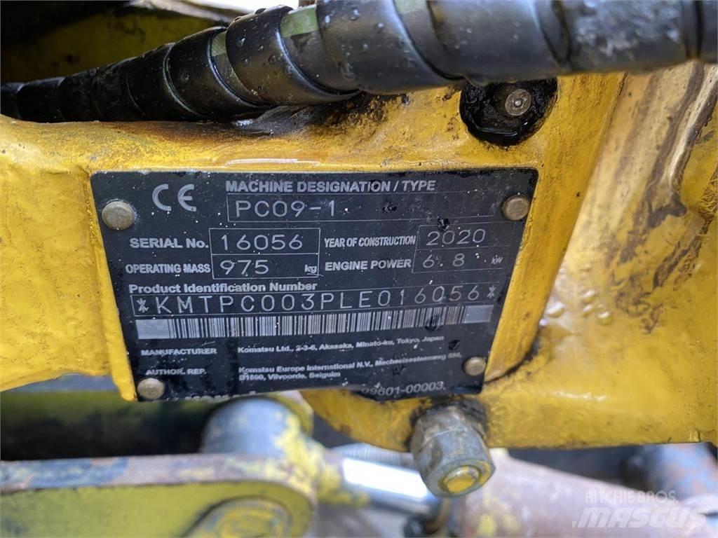 Komatsu PC09-1 Koparki kołowe