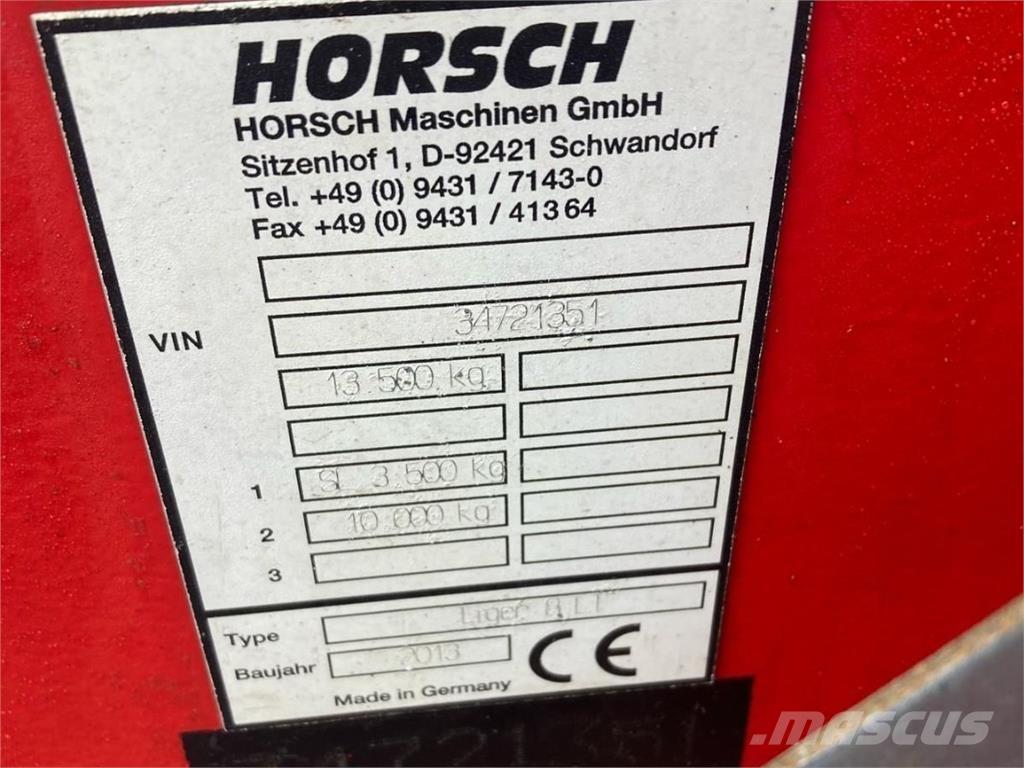 Horsch Tiger 8 LT Kultywatory