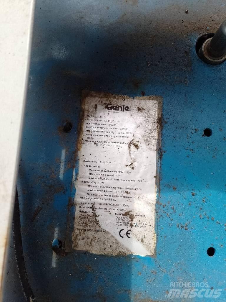 Genie GS 4047 Podnośniki nożycowe
