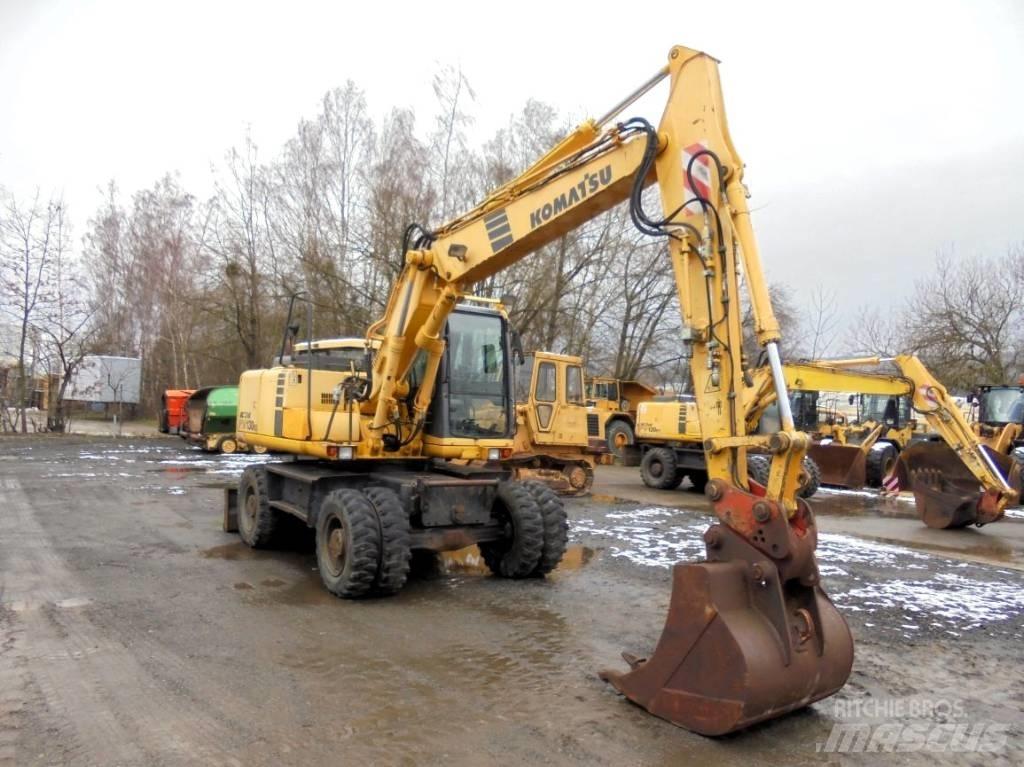 Komatsu PW 130ES-6K Koparki kołowe
