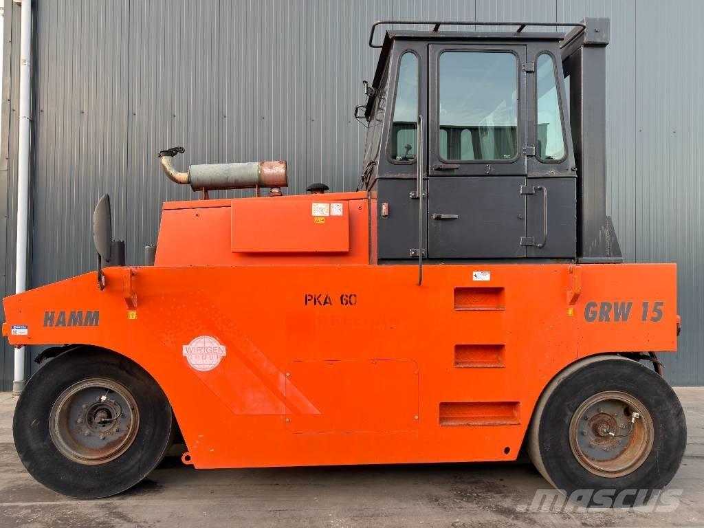 Hamm GRW15 Walce ogumione