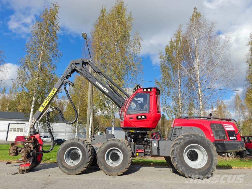 Komatsu 951 Harwestery