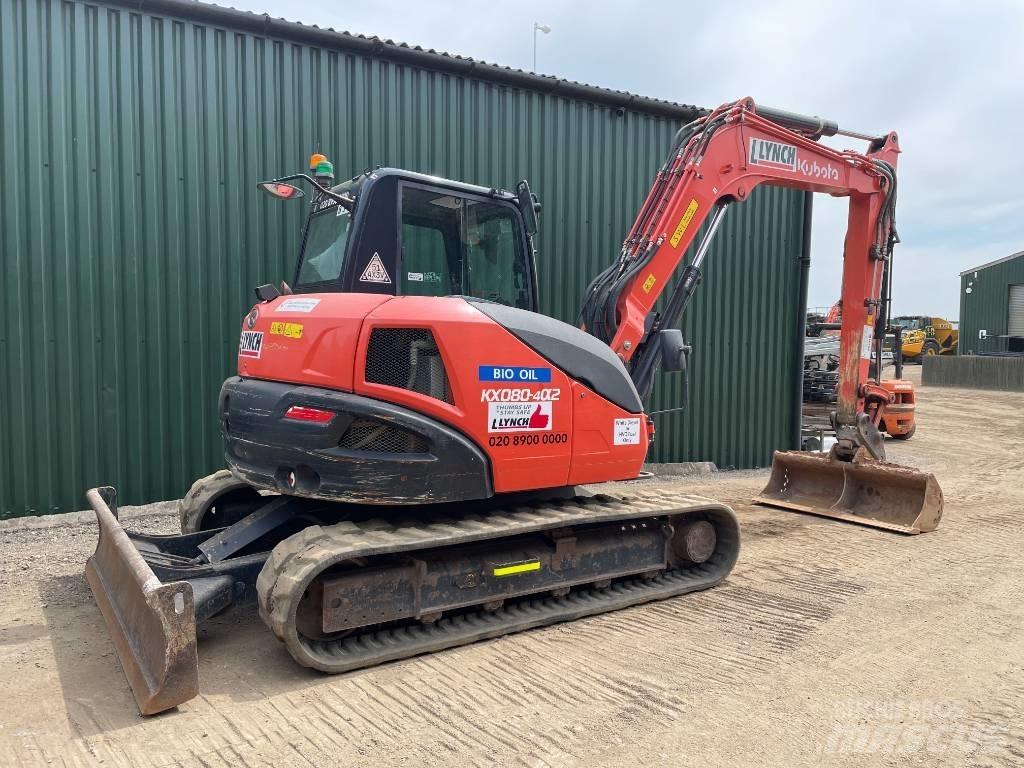 Kubota KX 080 Midikoparki  7t - 12t
