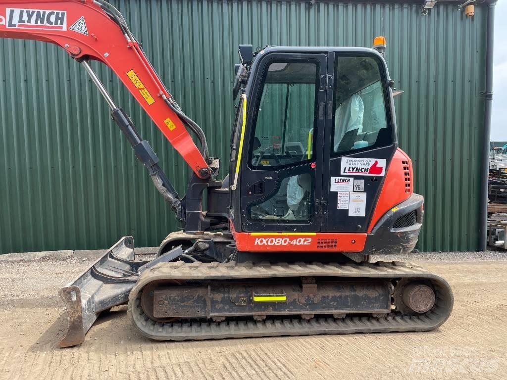 Kubota KX 080 Midikoparki  7t - 12t