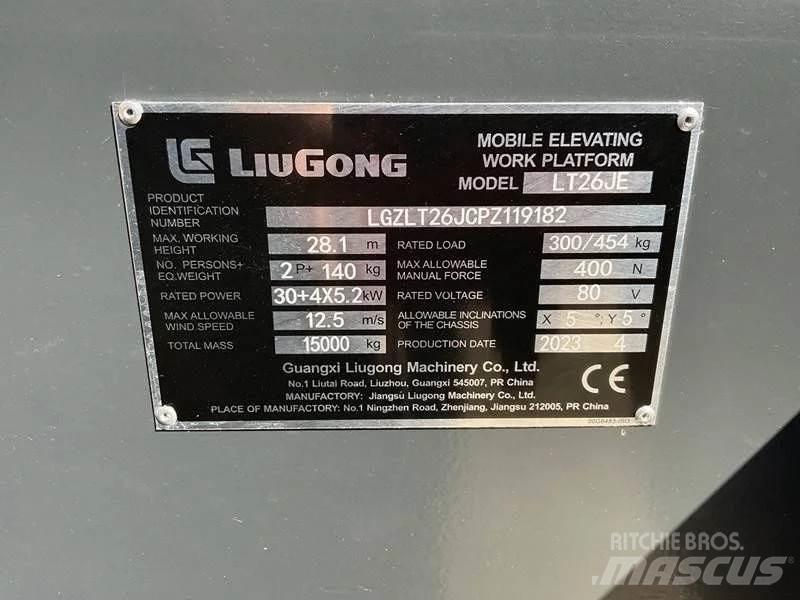 LiuGong LT26JE-li Podnośniki przegubowe
