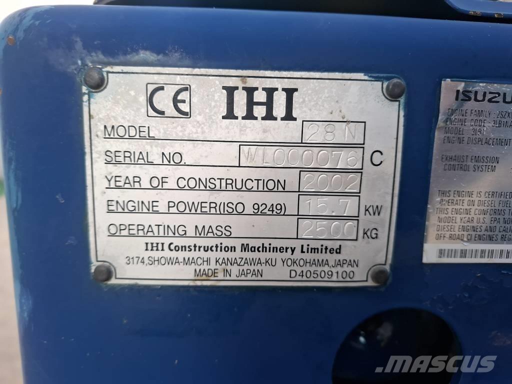 IHI 28 N Minikoparki