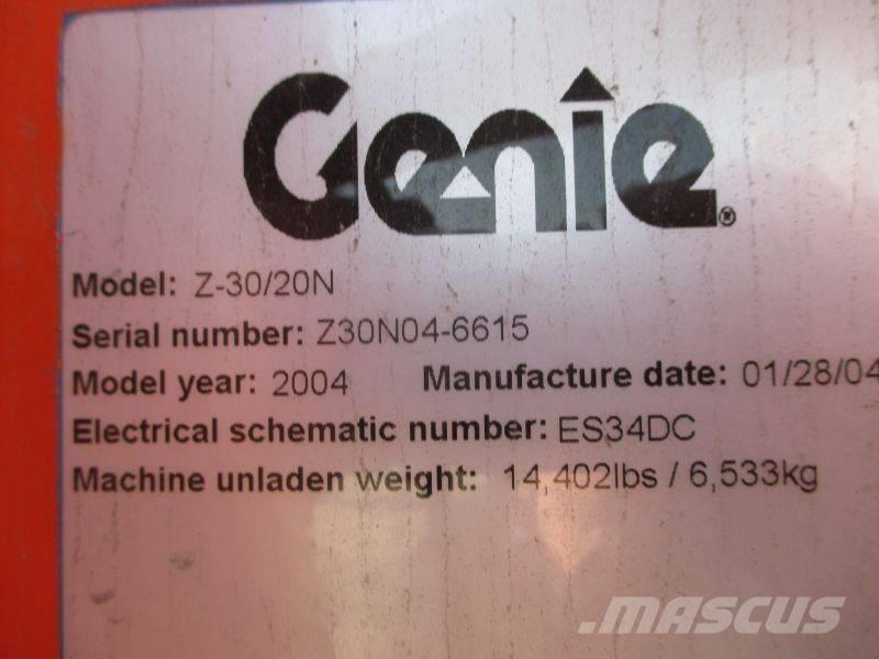 Genie Z 30/20 N Podnośniki przegubowe