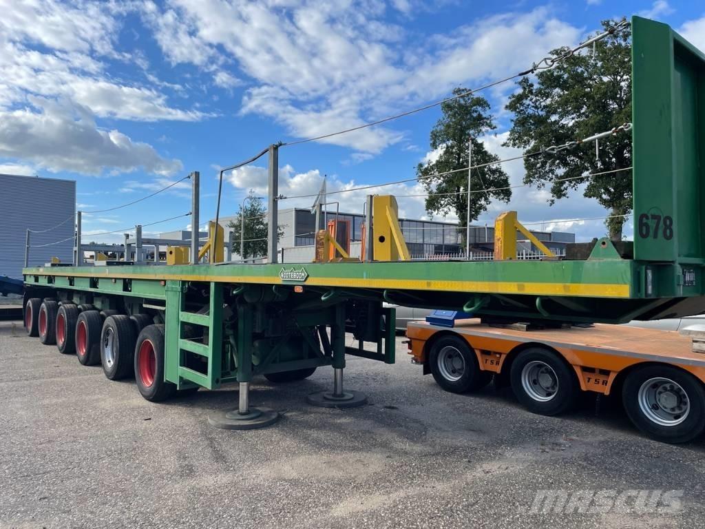 Nooteboom OVB-102-06 Platformy / Naczepy z otwieranymi burtami