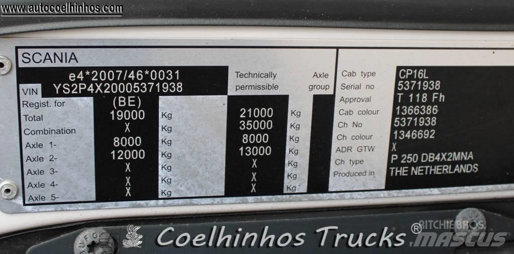 Scania P 250 Samochody ciężarowe ze skrzynią zamkniętą