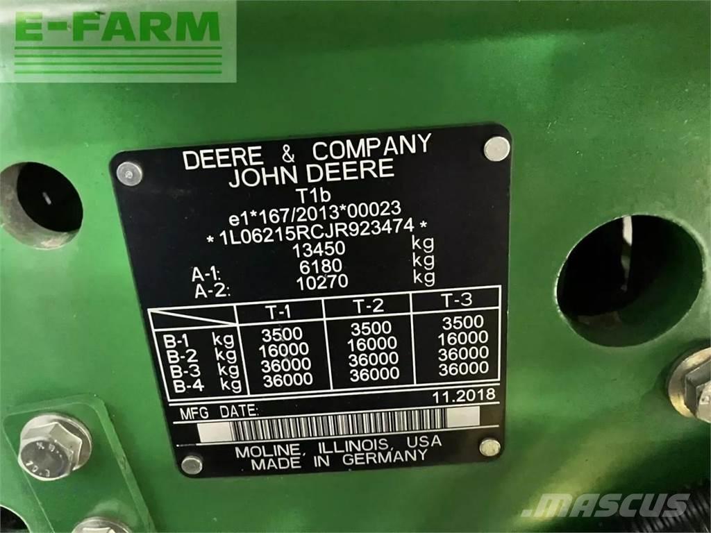 John Deere 6215r Ciągniki rolnicze