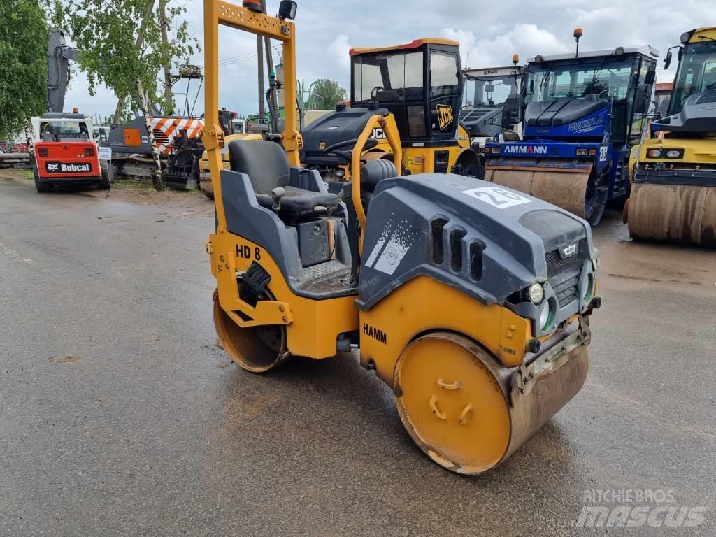 Hamm HD8 CW Walce dwubębnowe