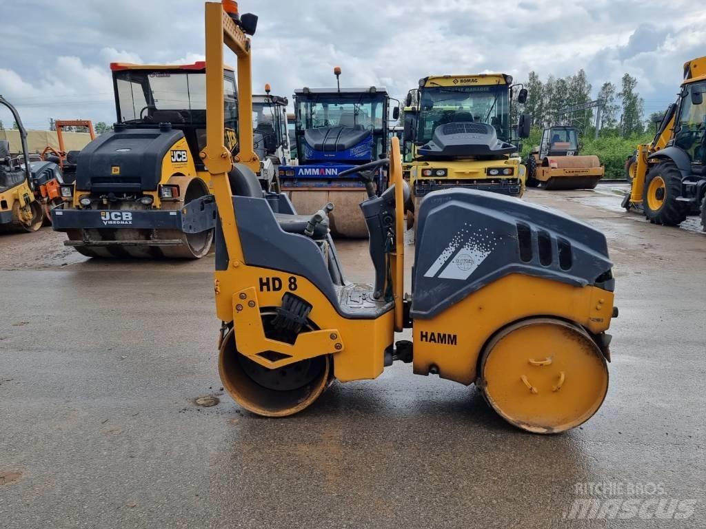 Hamm HD8 CW Walce dwubębnowe