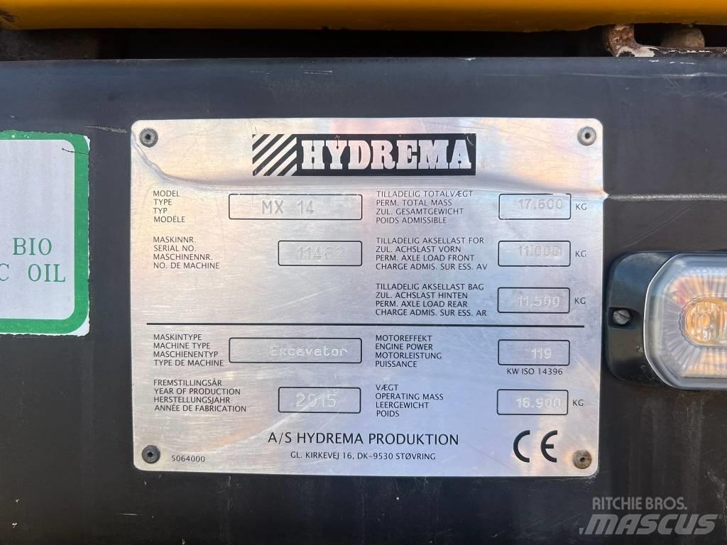Hydrema MX14 Koparki kołowe