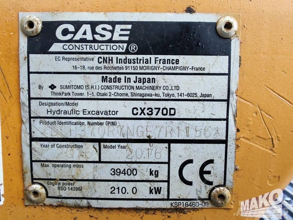 CASE CX 370 Koparki gąsienicowe