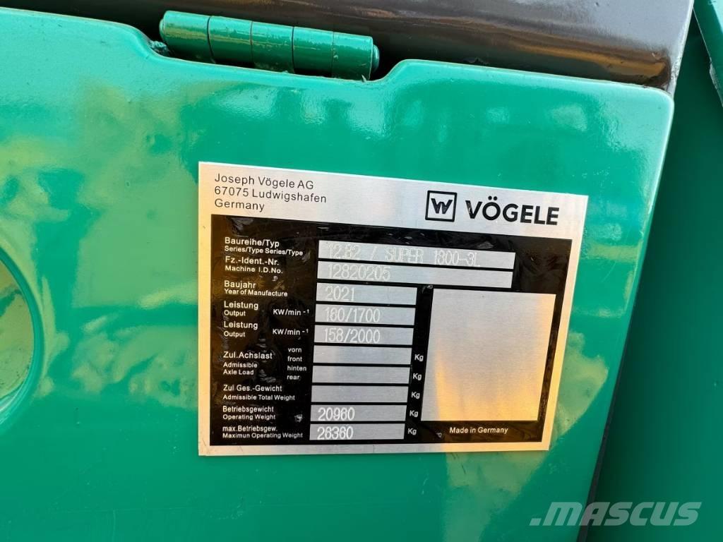 Vögele 1800-3 Rozściełacze do asfaltu