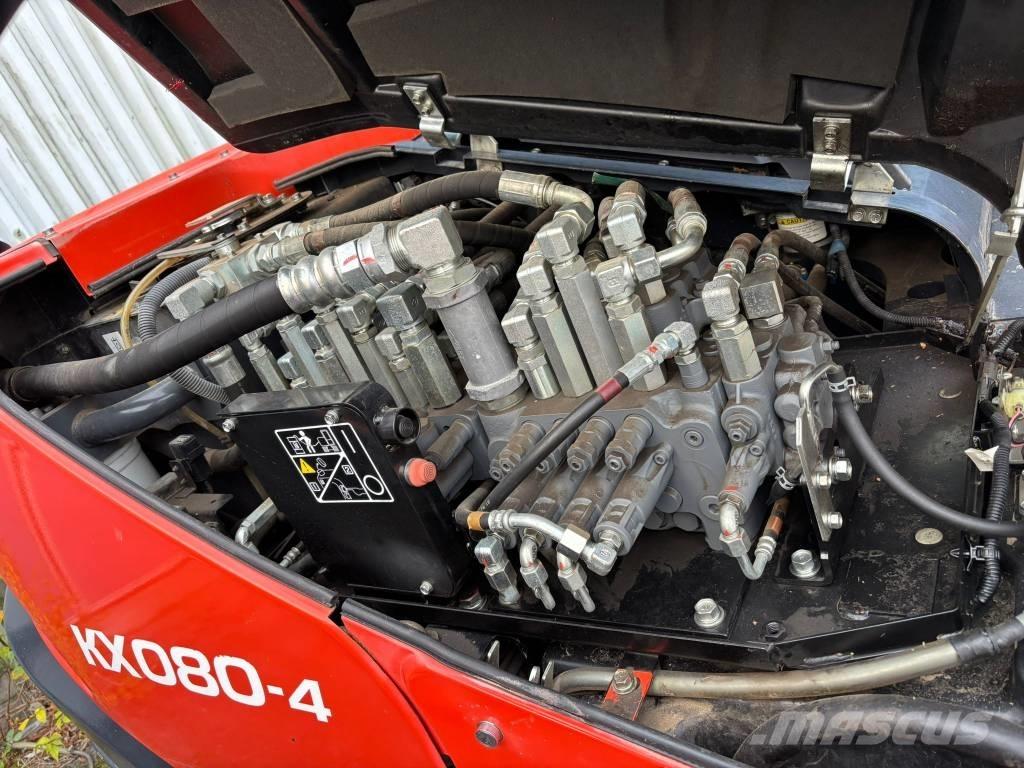 Kubota KX 080-4 Midikoparki  7t - 12t