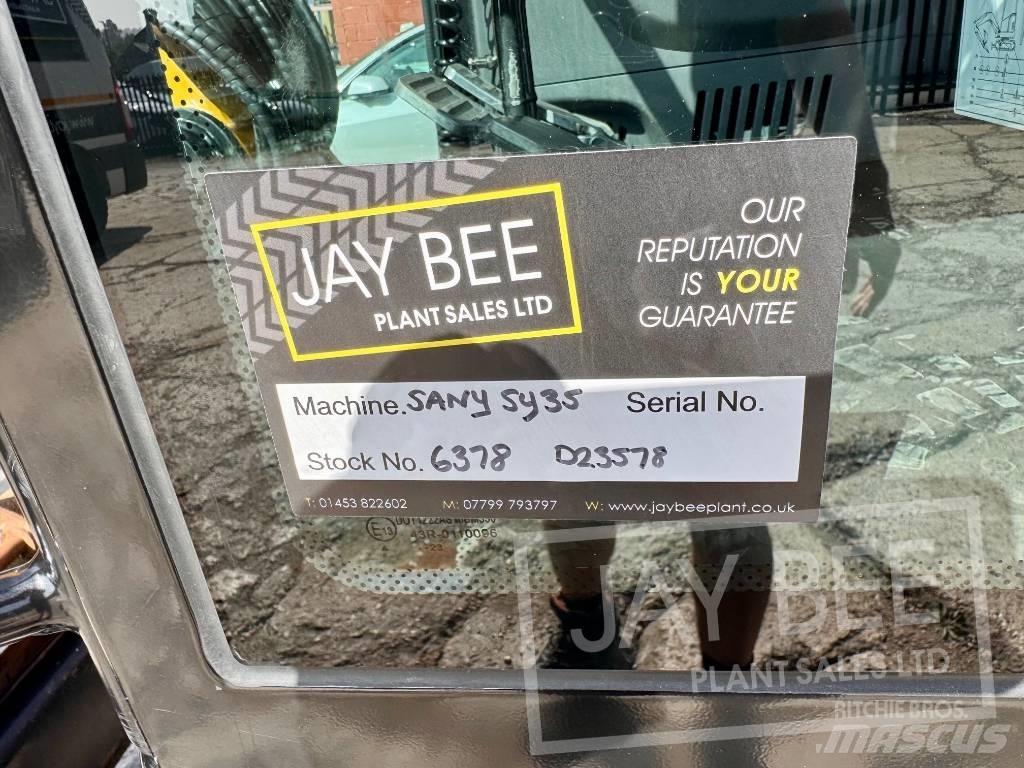 Sany SY 35 U Minikoparki