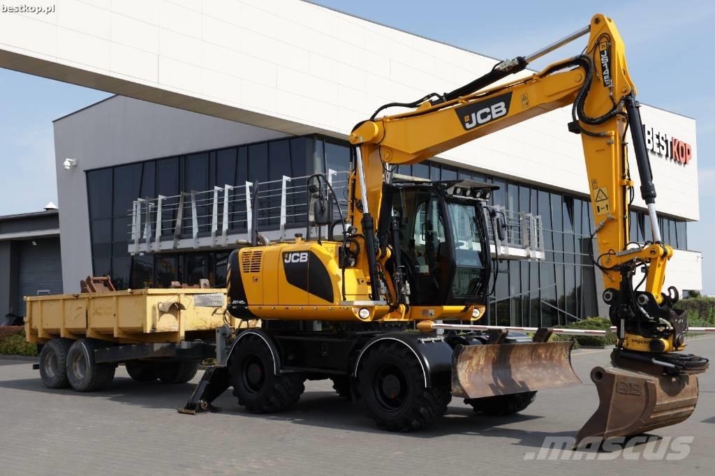 JCB JS 145 W Koparki kołowe