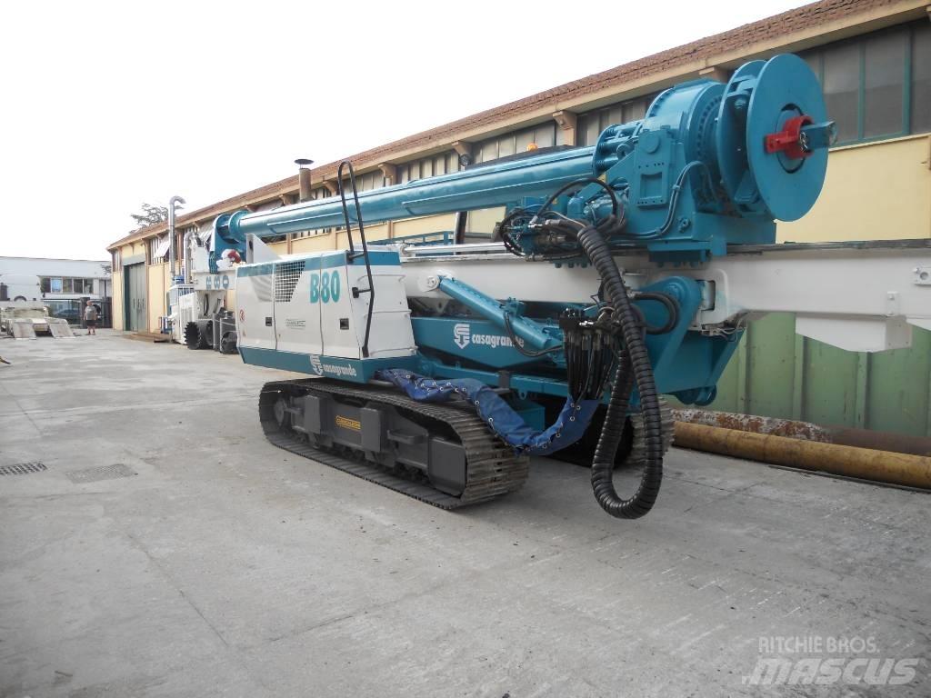 Casagrande B 80 Wiertnice do palowania