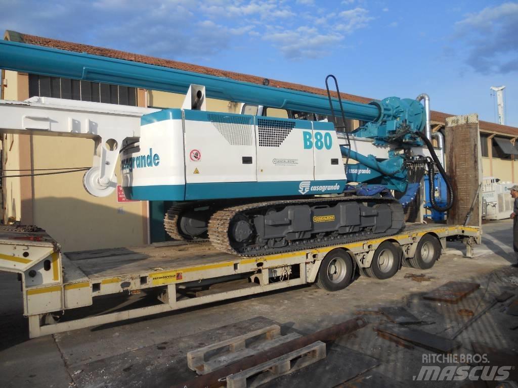Casagrande B 80 Wiertnice do palowania