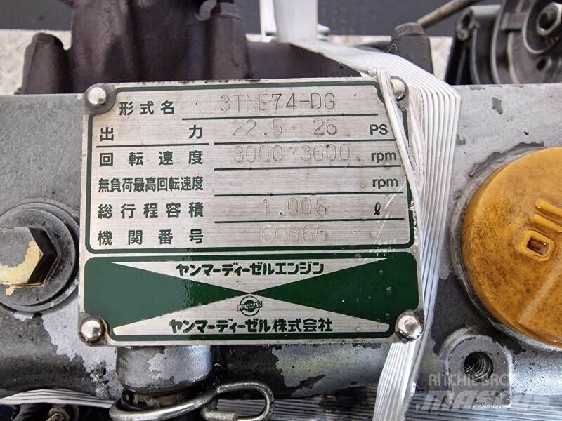 Yanmar 3TNE74-DG Silniki