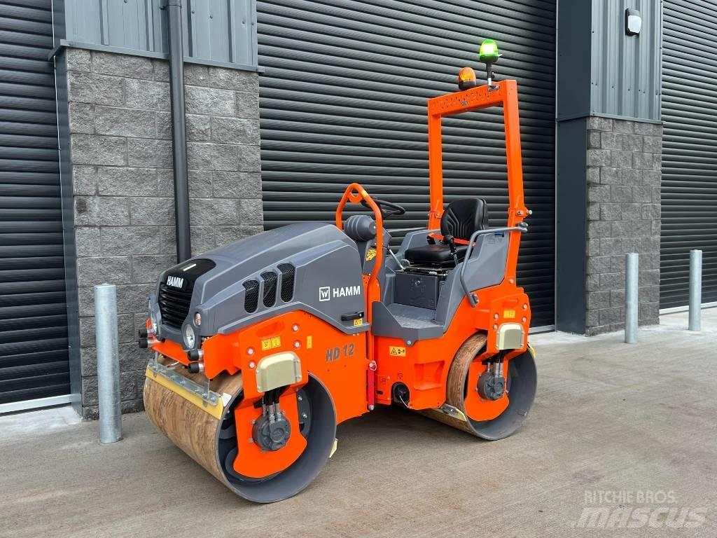 Hamm HD 12 VV Walce dwubębnowe