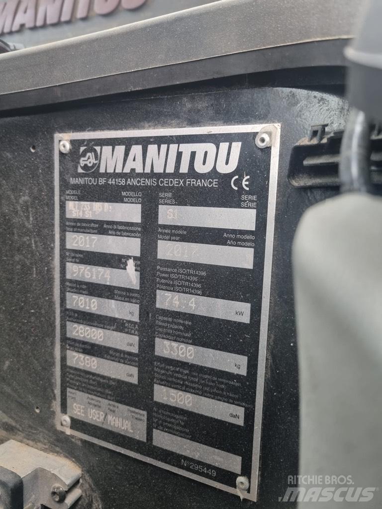 Manitou mt 733-105 Ładowarki teleskopowe