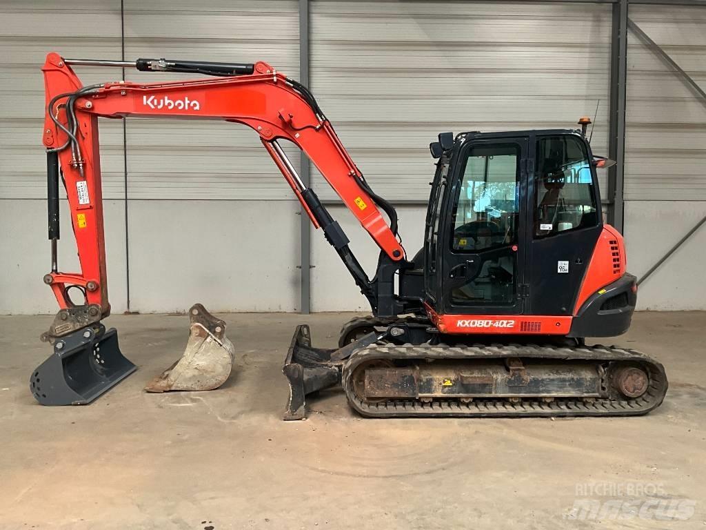 Kubota KX 080-4 A 2 Midikoparki  7t - 12t