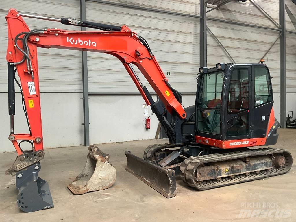 Kubota KX 080-4 A 2 Midikoparki  7t - 12t