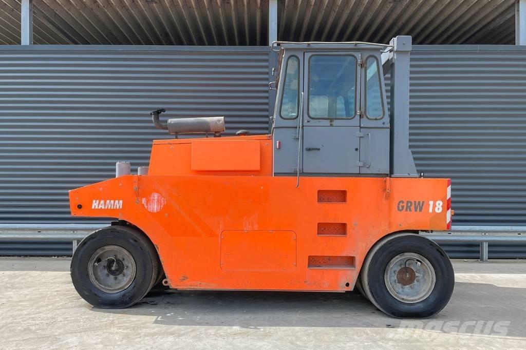 Hamm GRW 24 Walce ogumione