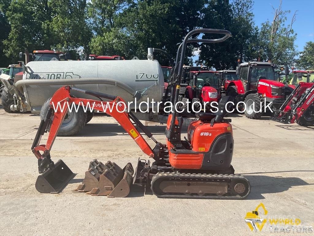 Kubota U 10-3 Minikoparki