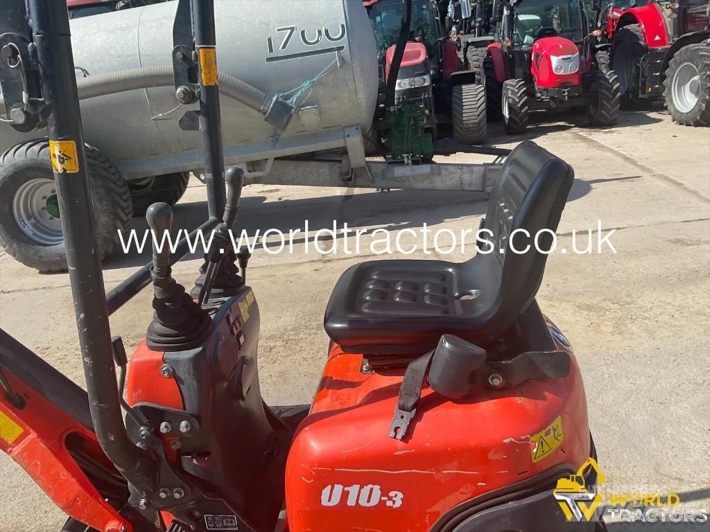 Kubota U 10-3 Minikoparki