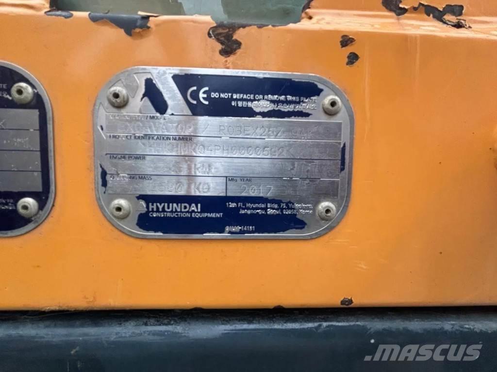 Hyundai R25Z Minikoparki