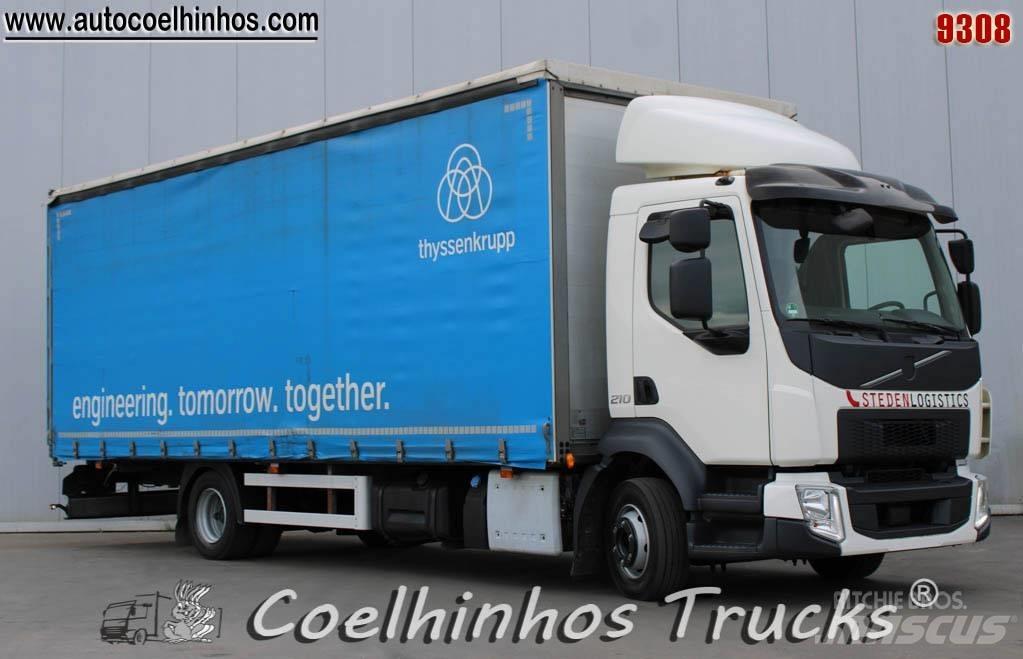Volvo FL 210 Ciężarówki firanki