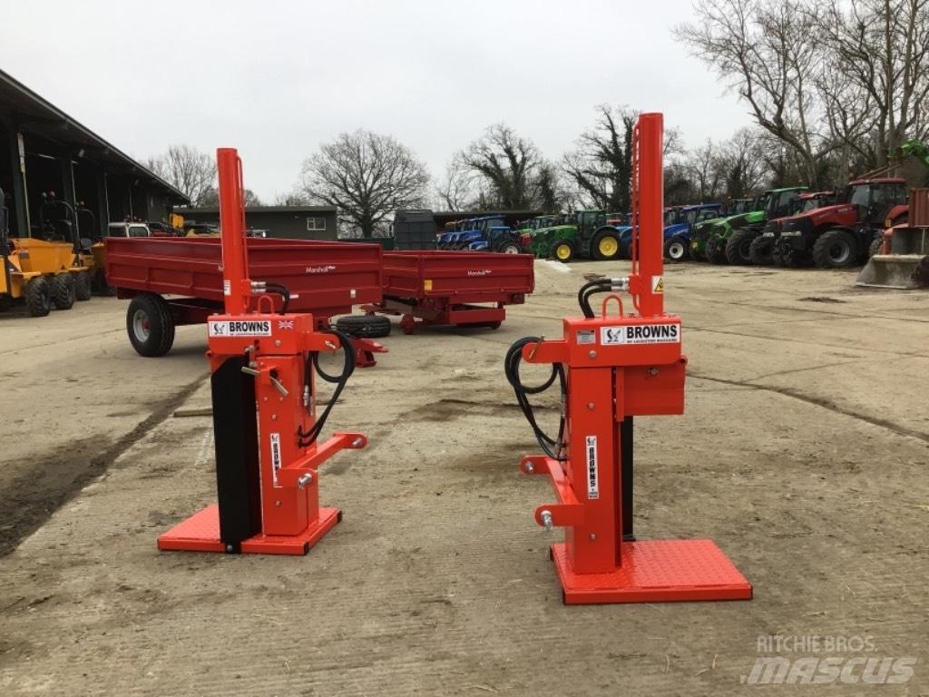 Browns Log splitter Łuparki, pilarki i wiórkarki