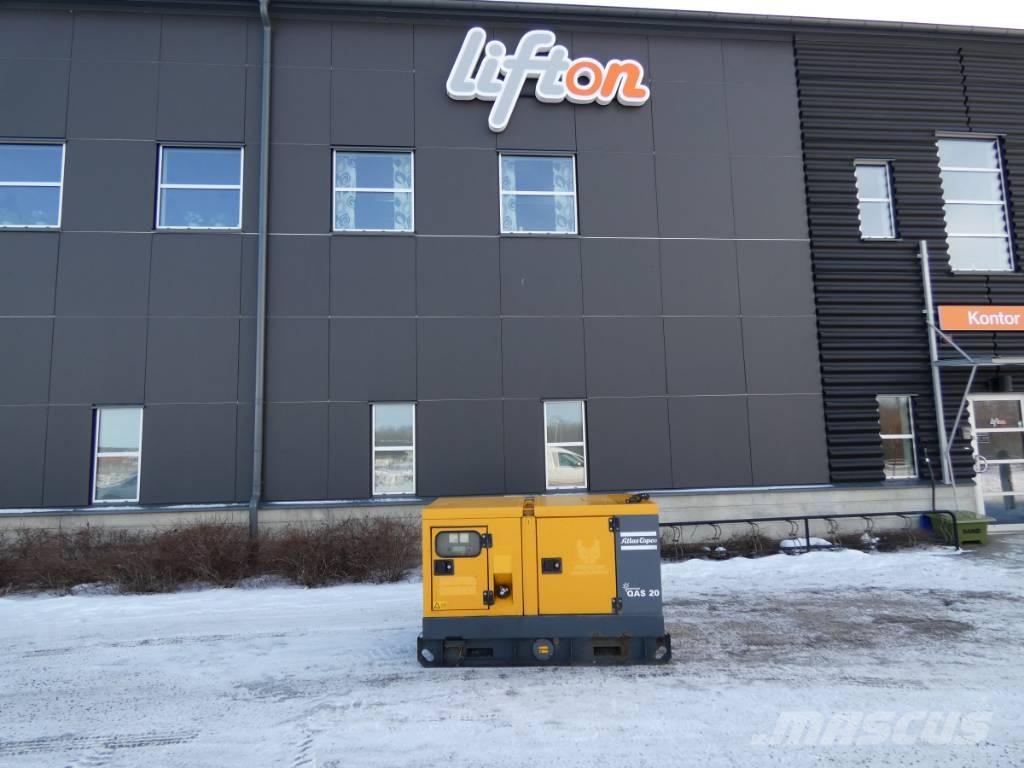 Atlas Copco QAS 20 Agregaty prądotwórcze Diesla