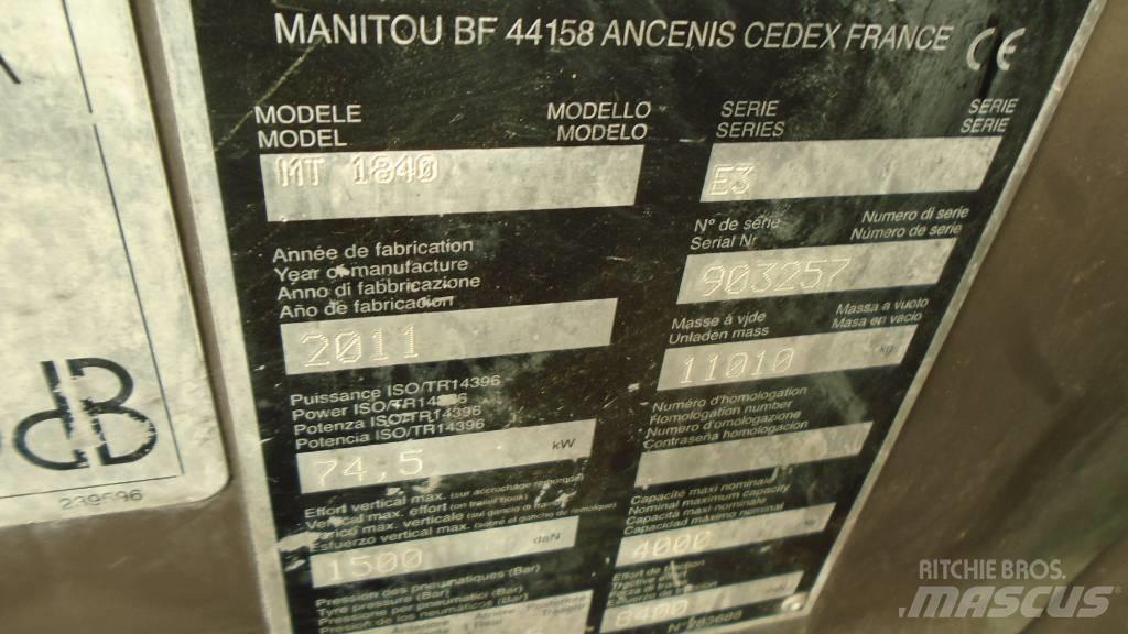 Manitou MT 1840 Ładowarki teleskopowe