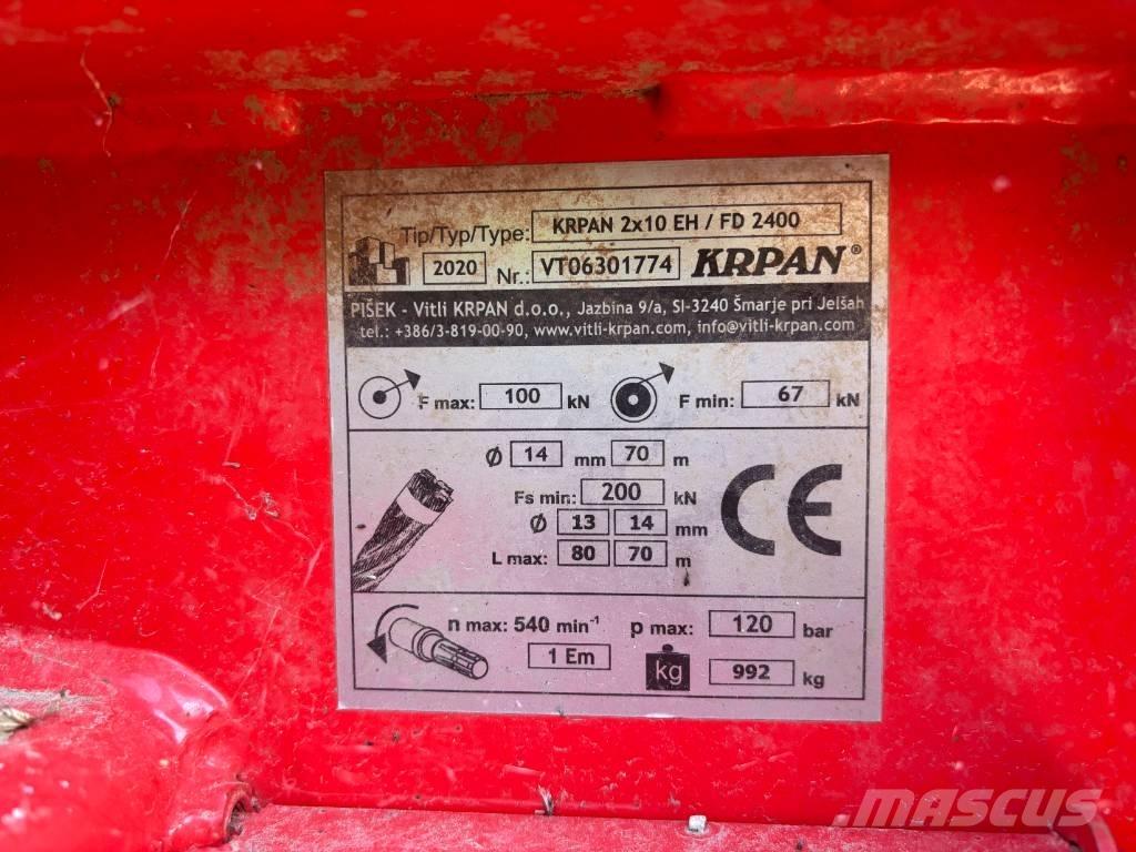 Krpan 2x10EH Harwardery