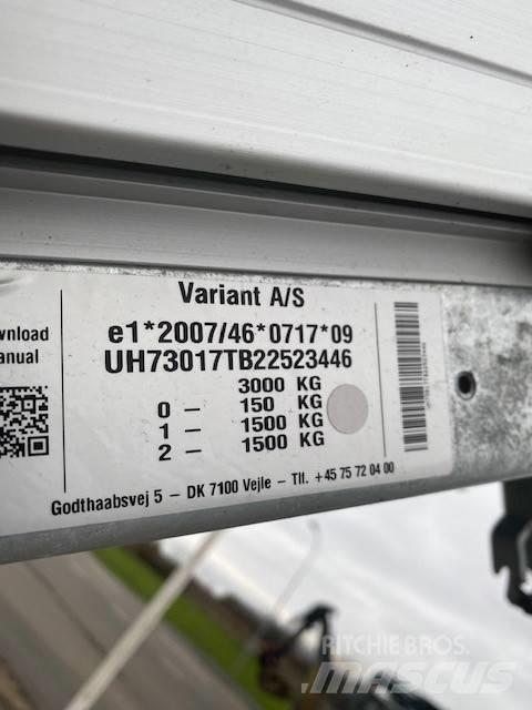 Variant TB3017 Przyczepy wywrotki