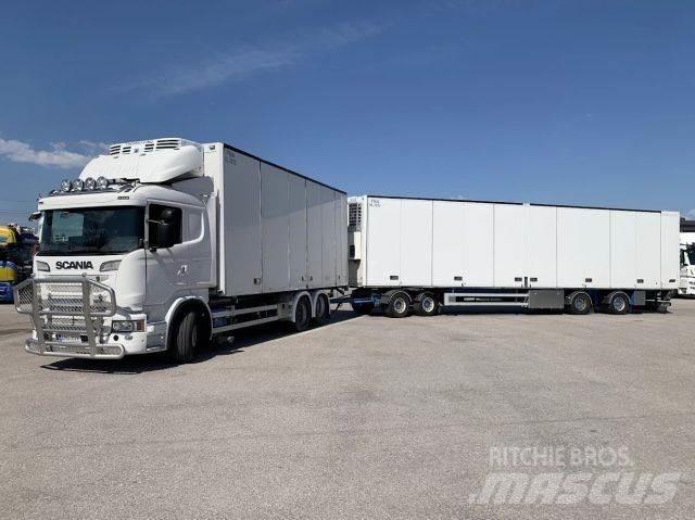 Scania R520 6x2 Samochody ciężarowe ze skrzynią zamkniętą