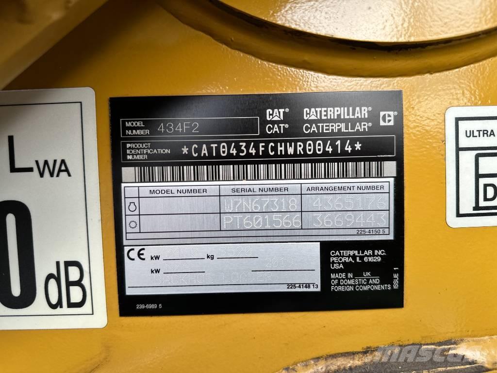 CAT 434 F Koparko-ładowarki
