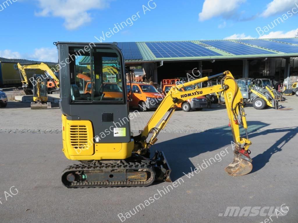 Komatsu PC 16 R-3HS Minikoparki