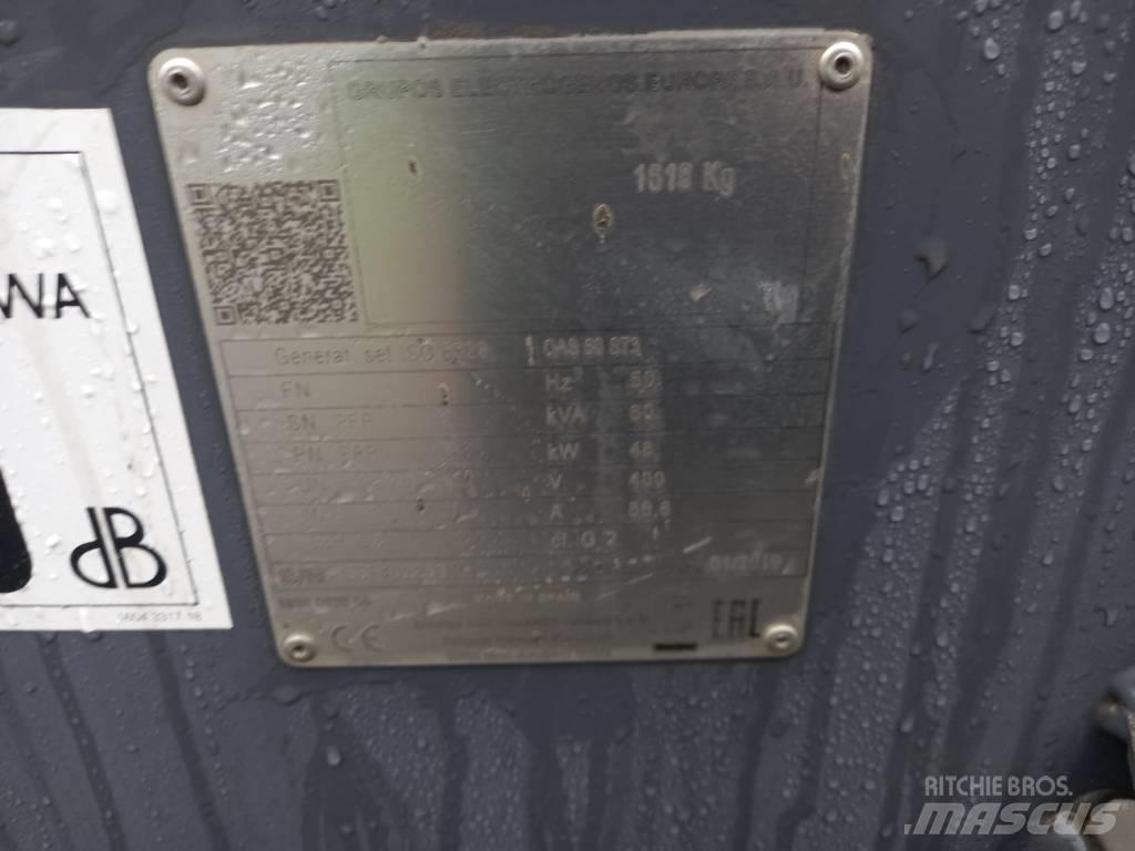 Atlas Copco QAS 60 Agregaty prądotwórcze Diesla