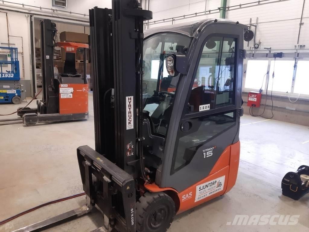Toyota 8FBE15T Wózki elektryczne