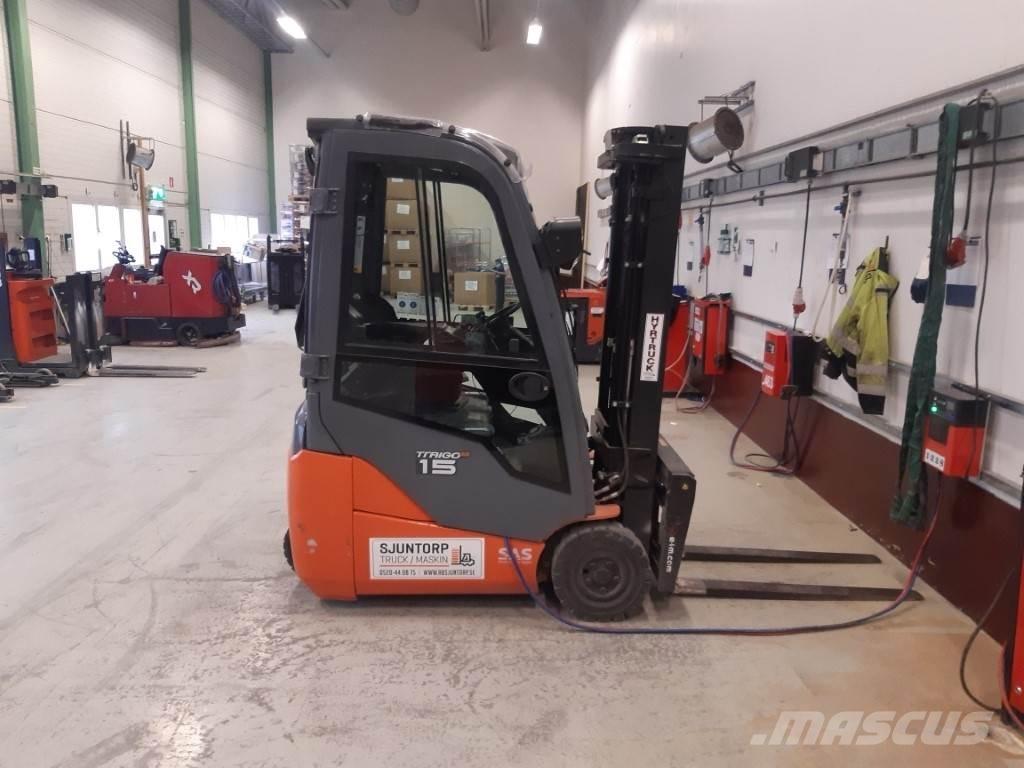 Toyota 8FBE15T Wózki elektryczne