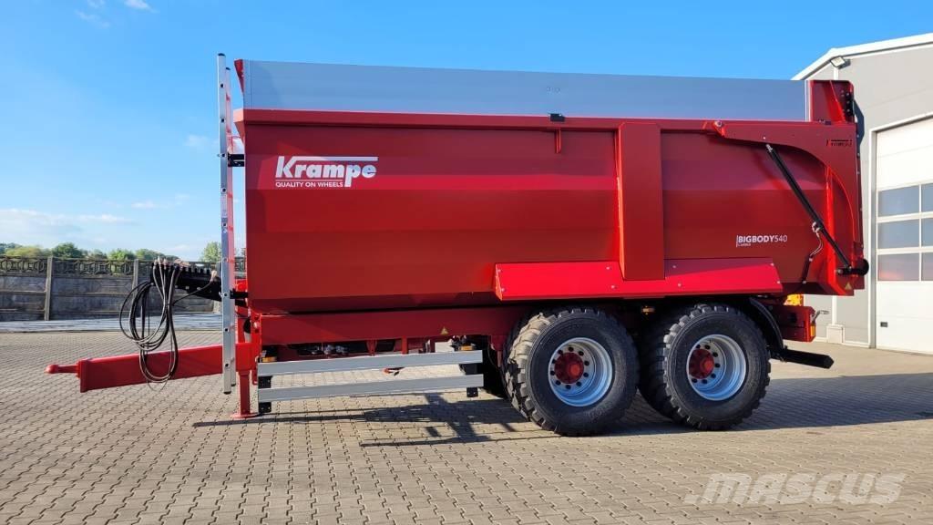 Krampe BB 540 Przyczepy ogólnego zastosowania