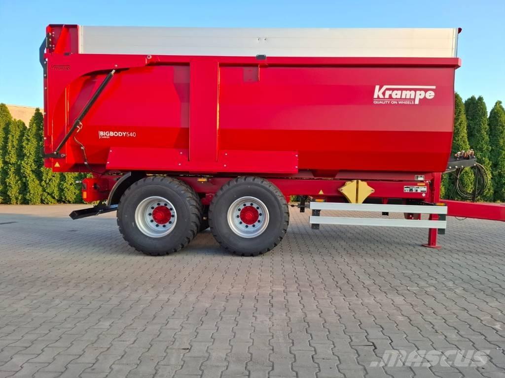 Krampe BB 540 Przyczepy ogólnego zastosowania