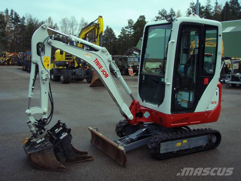 Takeuchi TB 216 Minikoparki