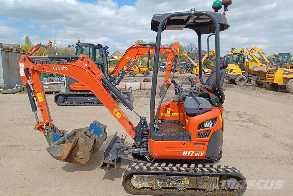 Kubota U 17-3 Minikoparki